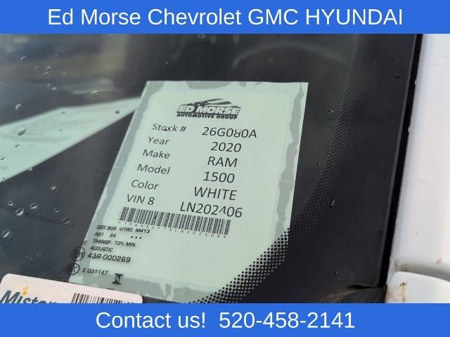 2020 RAM 1500 Big Horn 4x2 Crew Cab 5'7" Box