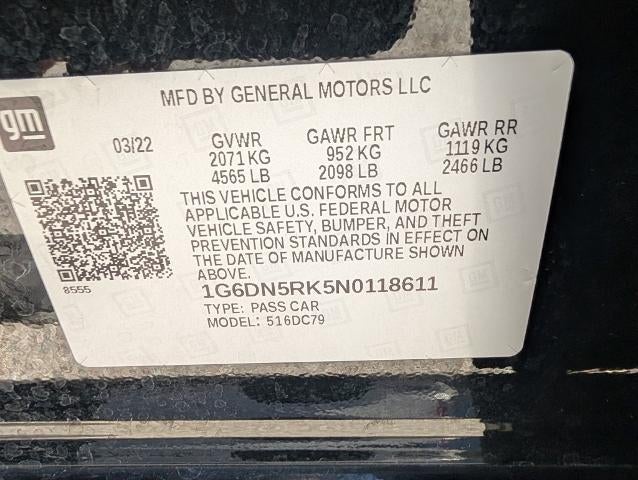 2022 Cadillac CT5 4dr Sdn Premium Luxury