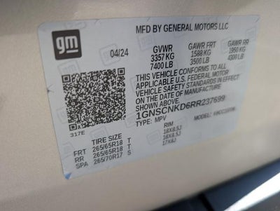 2024 Chevrolet Tahoe 2WD LT
