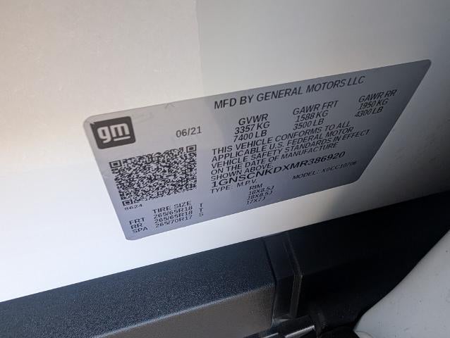 2021 Chevrolet Tahoe 2WD LT