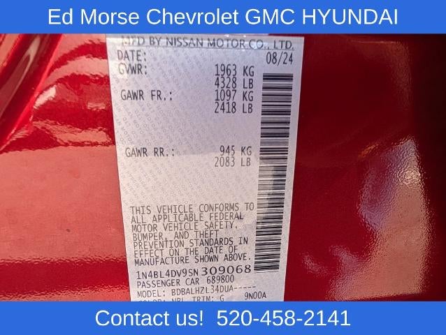 2025 Nissan Altima SV FWD