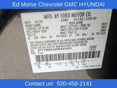 2025 Ford Maverick LARIAT AWD SuperCrew