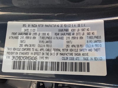 2024 Mazda Mazda CX-30 2.5 S Carbon Edition AWD