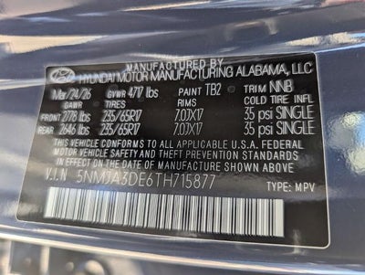 2026 Hyundai TUCSON SE FWD