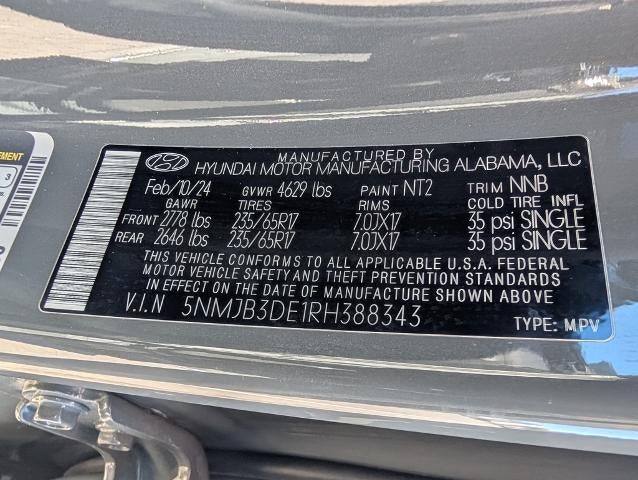 2024 Hyundai TUCSON SEL FWD *Ltd Avail*