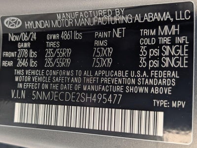 2025 Hyundai TUCSON Limited AWD