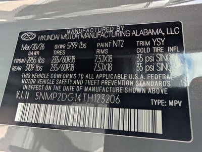 2026 Hyundai SANTA FE HYBRID SEL