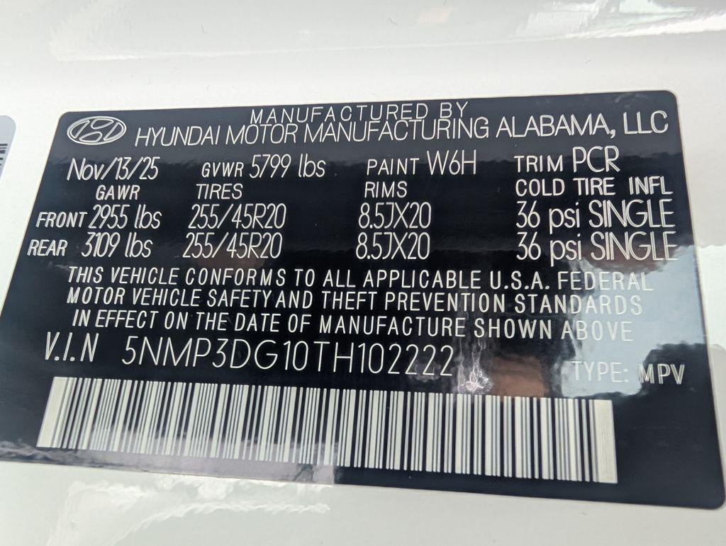 2026 Hyundai SANTA FE HYBRID Limited