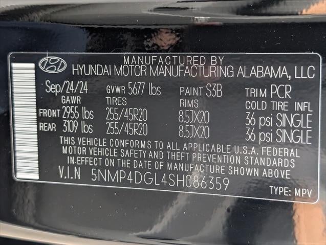 2025 Hyundai SANTA FE Limited AWD