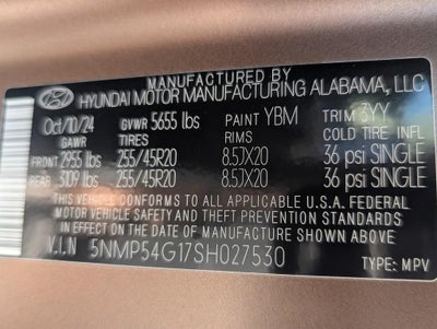 2025 Hyundai SANTA FE HYBRID Calligraphy