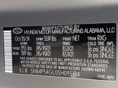 2025 Hyundai SANTA FE Calligraphy FWD