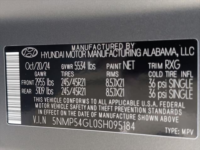 2025 Hyundai SANTA FE Calligraphy FWD