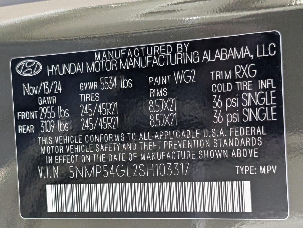 2025 Hyundai SANTA FE Calligraphy FWD