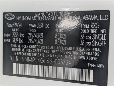 2025 Hyundai SANTA FE Calligraphy FWD