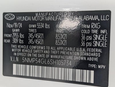 2025 Hyundai SANTA FE Calligraphy FWD