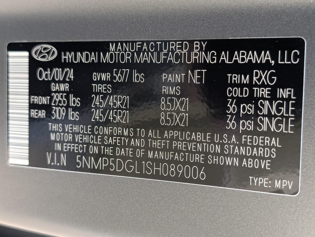 2025 Hyundai SANTA FE Calligraphy AWD