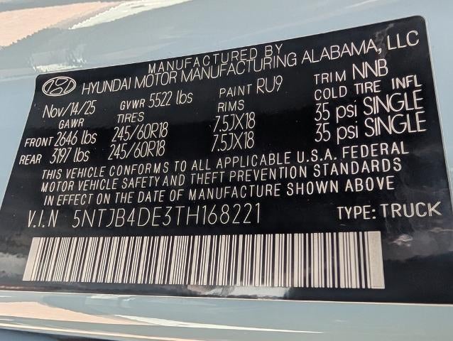 2026 Hyundai SANTA CRUZ SEL FWD