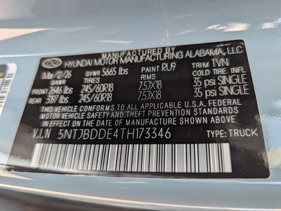 2026 Hyundai SANTA CRUZ SEL AWD