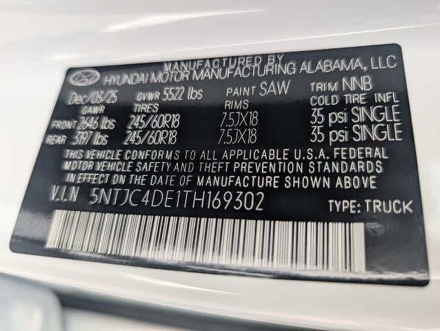 2026 Hyundai SANTA CRUZ SEL Activity FWD