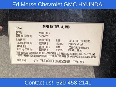 2024 Tesla Model Y Long Range AWD