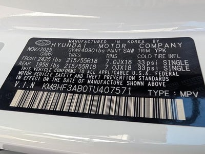 2026 Hyundai KONA SEL Sport FWD