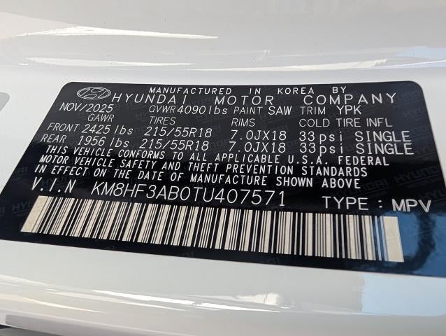 2026 Hyundai KONA SEL Sport FWD