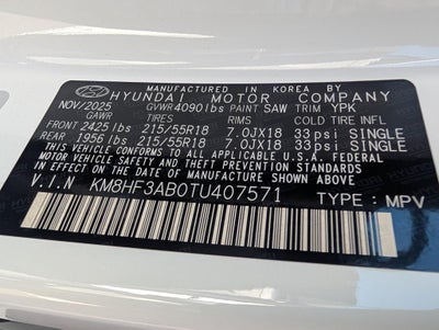 2026 Hyundai KONA SEL Sport FWD