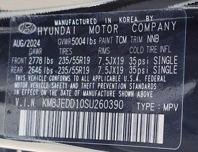 2025 Hyundai TUCSON HYBRID Limited