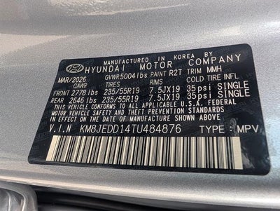 2026 Hyundai TUCSON HYBRID Limited