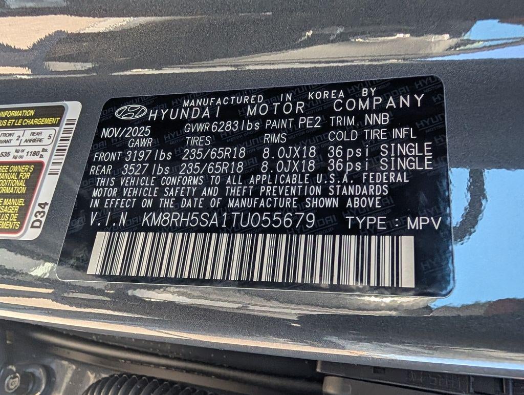 2026 Hyundai PALISADE HYBRID Blue SEL Premium 7P