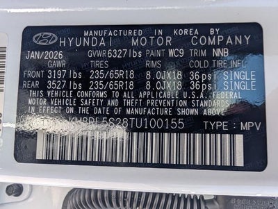 2026 Hyundai PALISADE SEL FWD