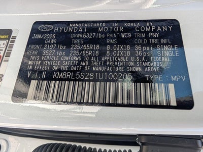 2026 Hyundai PALISADE SEL FWD
