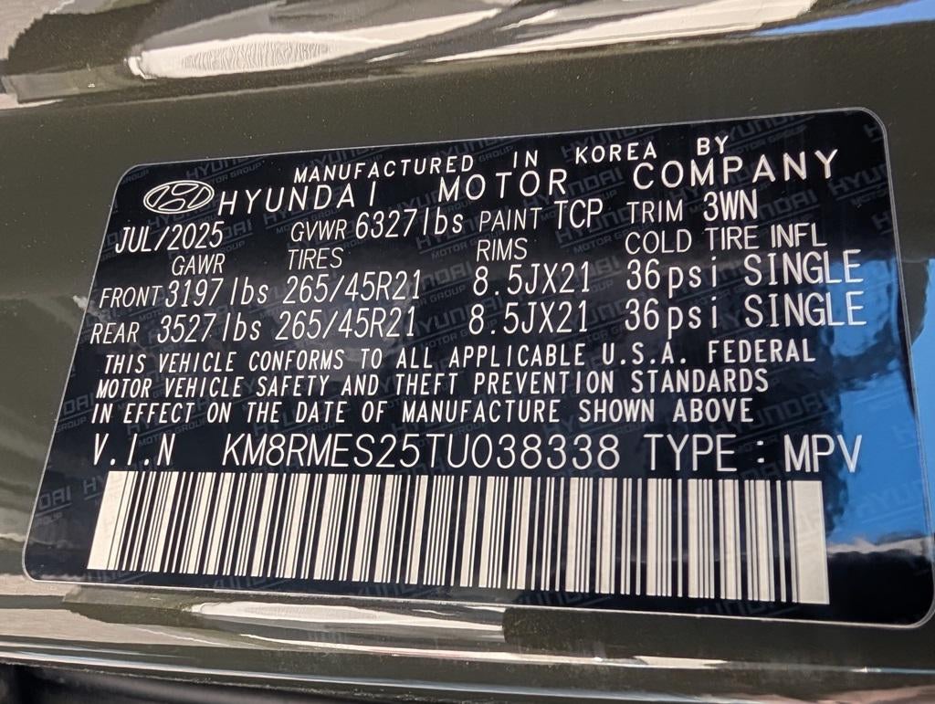 2026 Hyundai PALISADE Calligraphy AWD