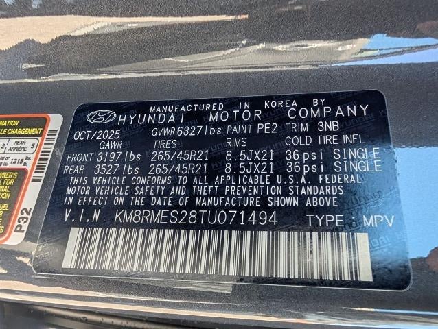 2026 Hyundai PALISADE Calligraphy AWD