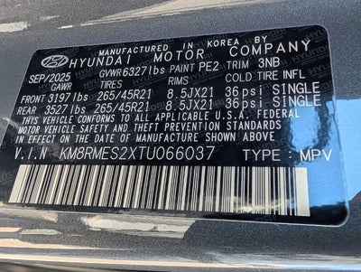 2026 Hyundai PALISADE Calligraphy AWD