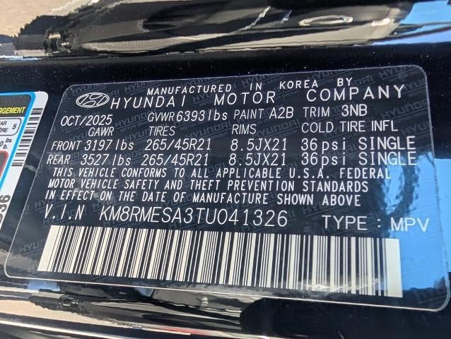 2026 Hyundai PALISADE HYBRID Calligraphy