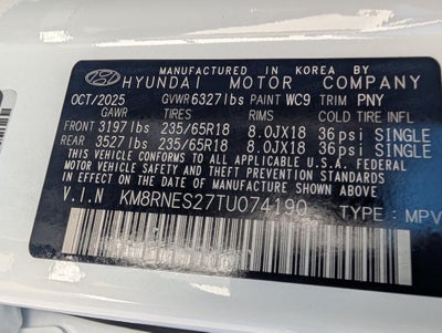 2026 Hyundai PALISADE SEL Premium AWD