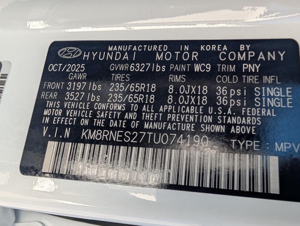 2026 Hyundai PALISADE SEL Premium AWD