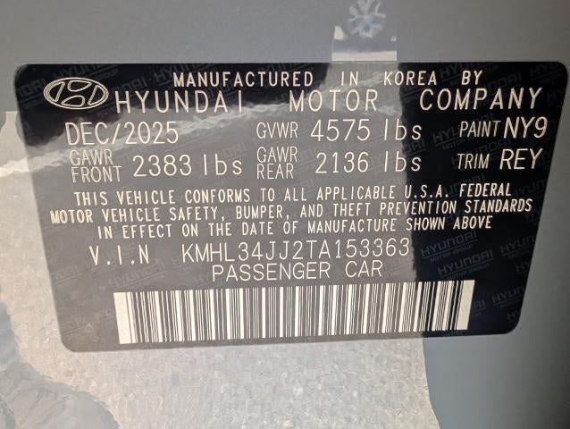 2026 Hyundai SONATA HYBRID SEL