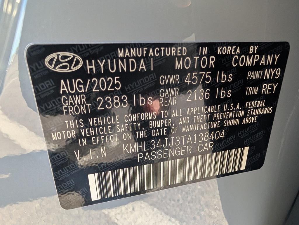 2026 Hyundai SONATA HYBRID SEL