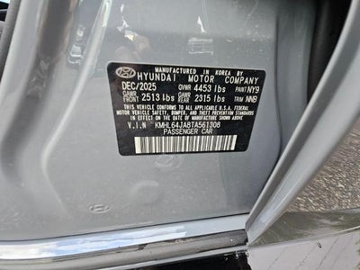 2026 Hyundai SONATA SEL Sport