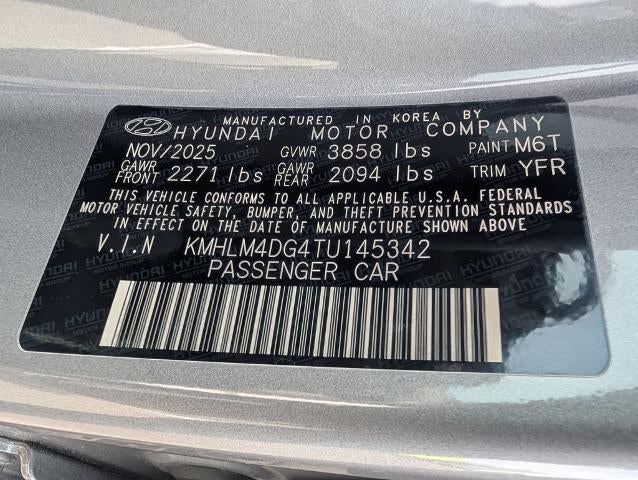 2026 Hyundai ELANTRA SEL Sport