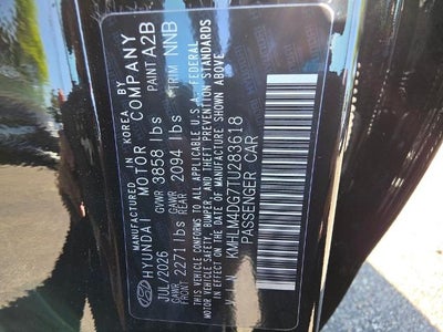 2026 Hyundai ELANTRA SEL Sport Plus