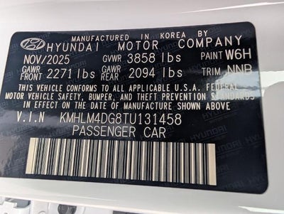 2026 Hyundai ELANTRA SEL Sport