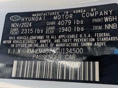 2025 Hyundai ELANTRA HYBRID Blue DCT