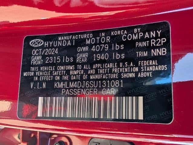 2025 Hyundai ELANTRA HYBRID SEL Sport DCT