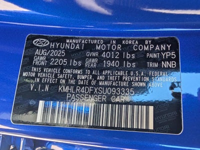 2025 Hyundai ELANTRA N Line