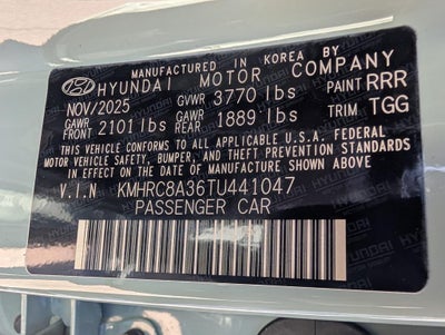 2026 Hyundai VENUE SEL