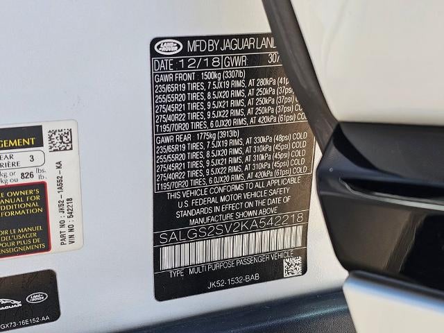 2019 Land Rover Range Rover HSE - Photo 17
